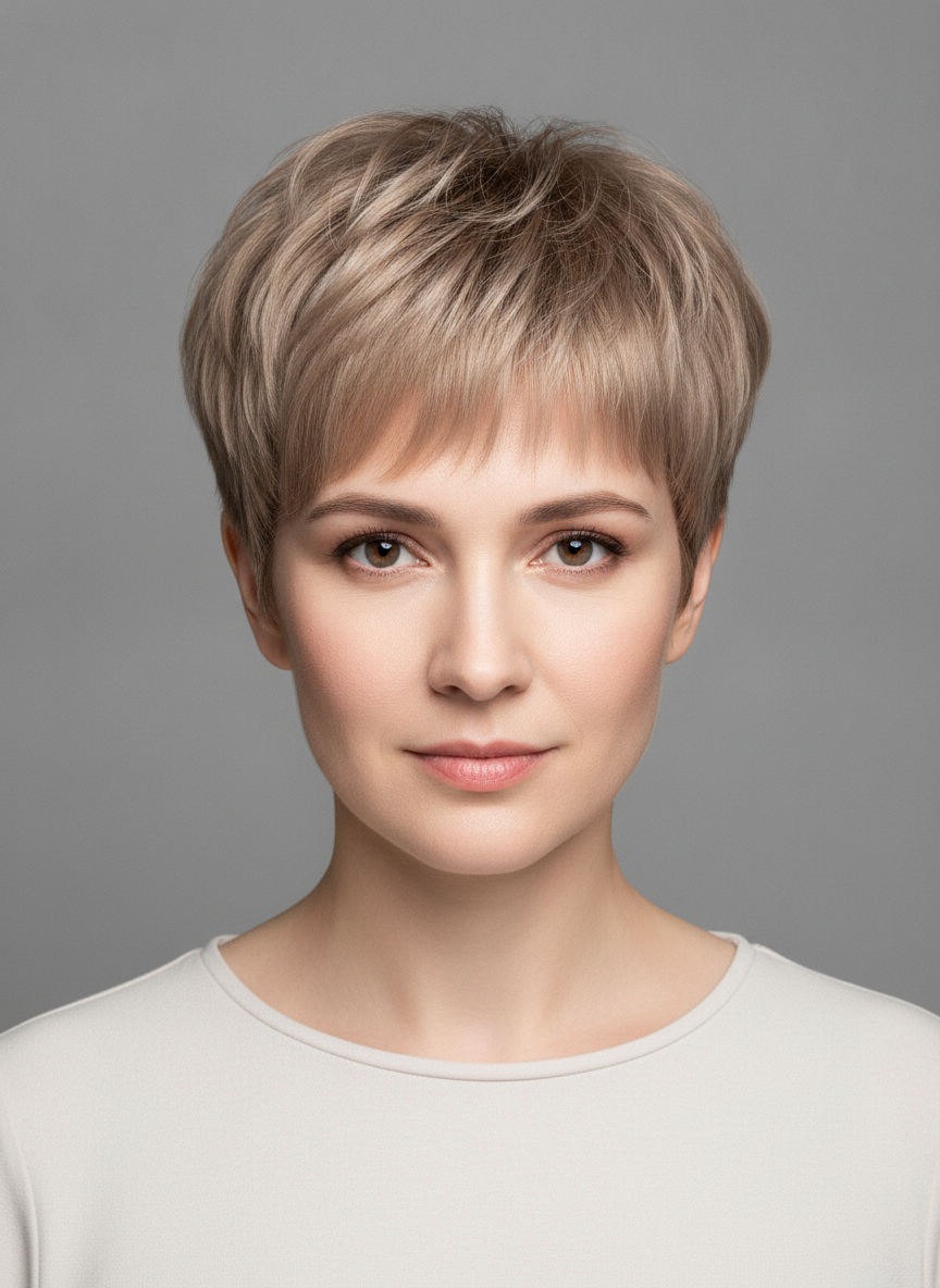 pixie cut with bangs 2026
