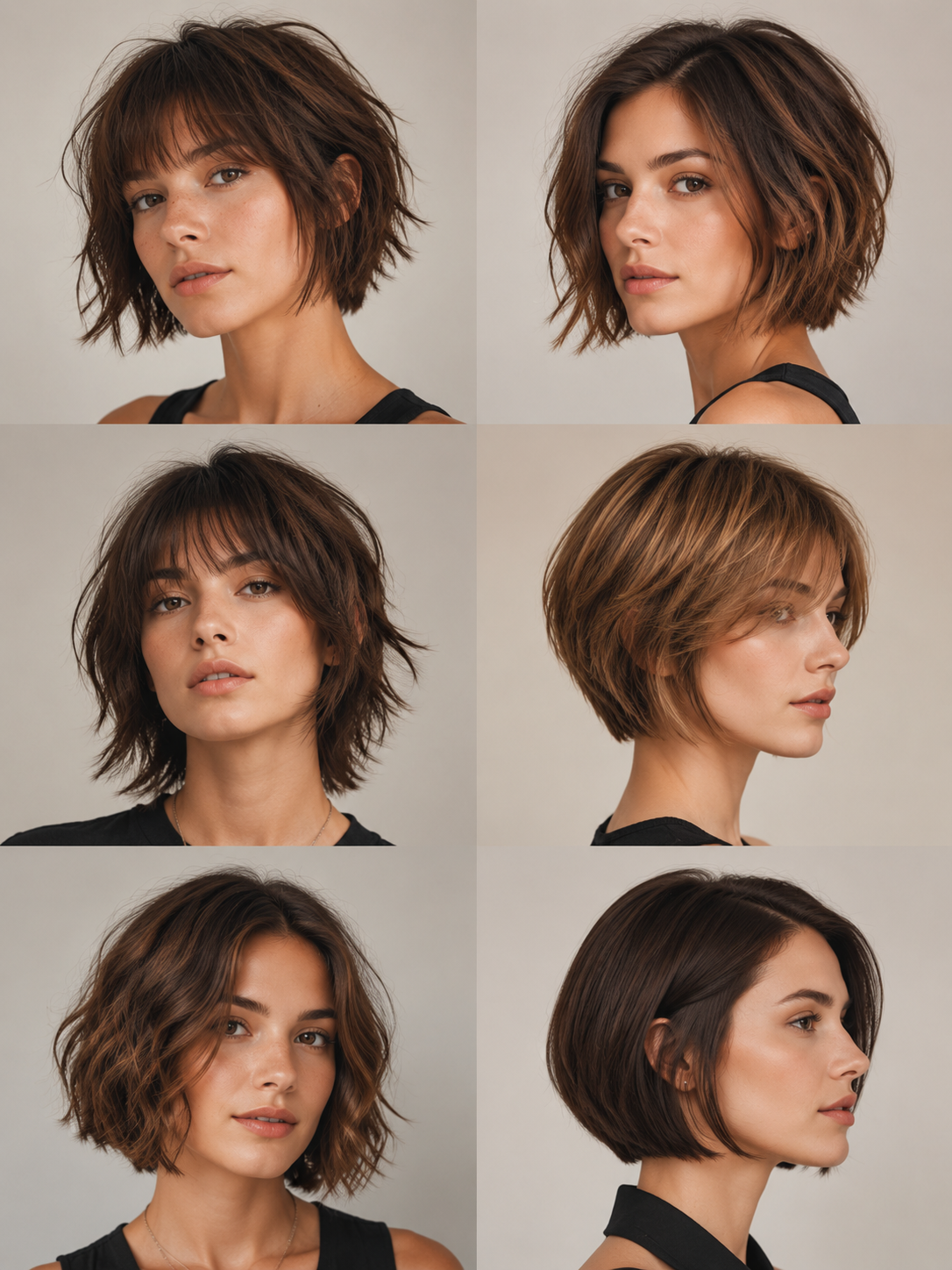 related textured bob haircut ideas including choppy bob textured bob shaggy bob short layered bob and wavy bob