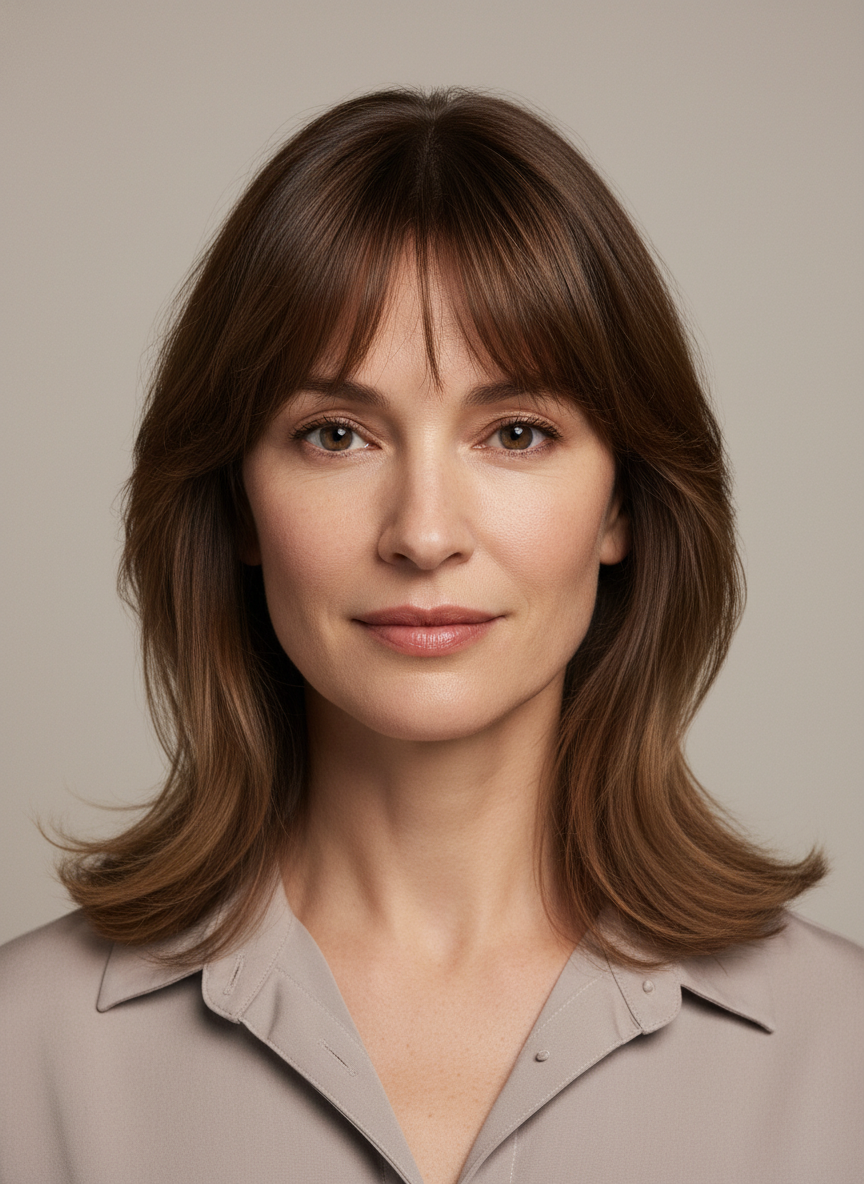 curtain bangs for fine hair