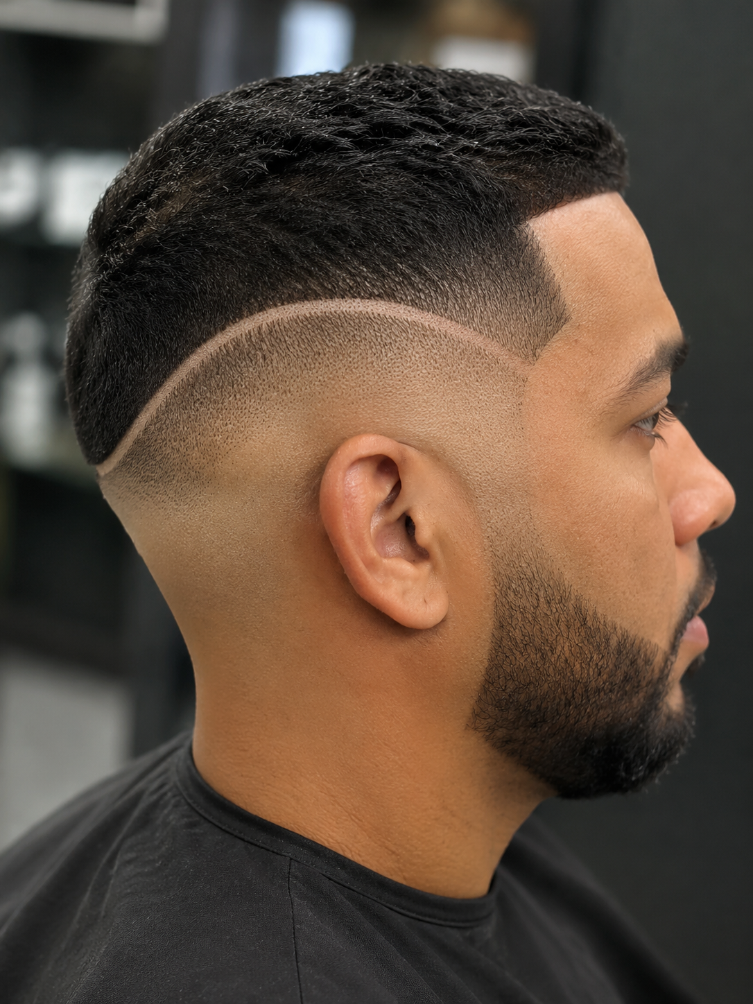 skin drop fade blended to skin