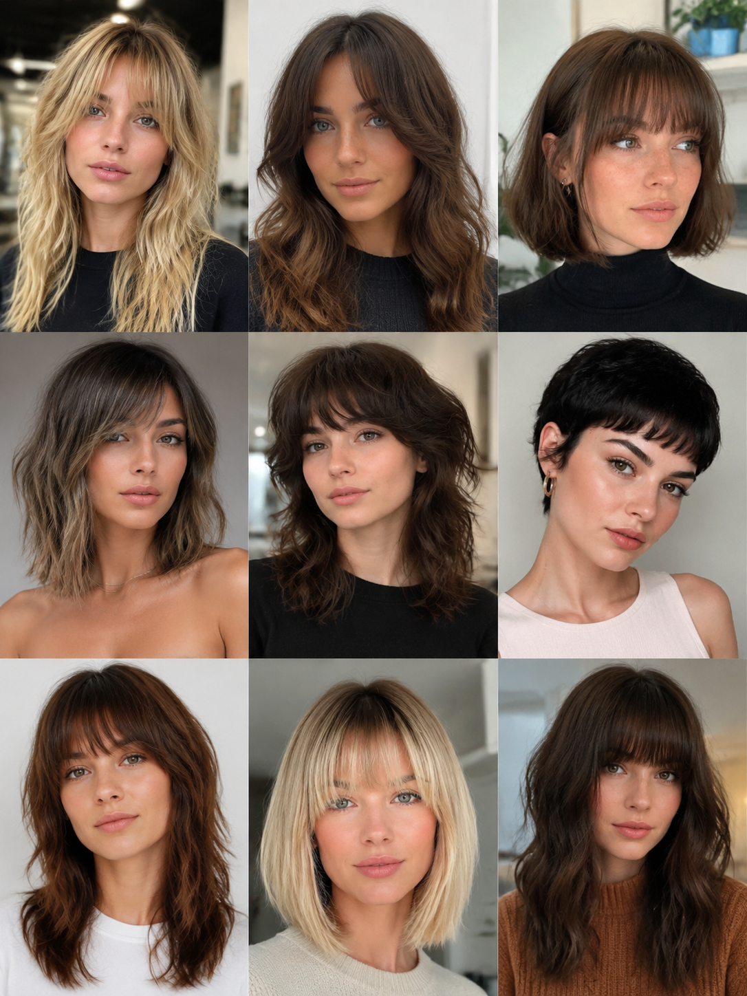 haircuts with bangs 2026