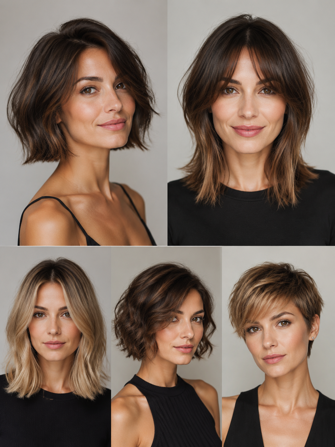 hairstyles for diamond face shapes with softened cheekbones