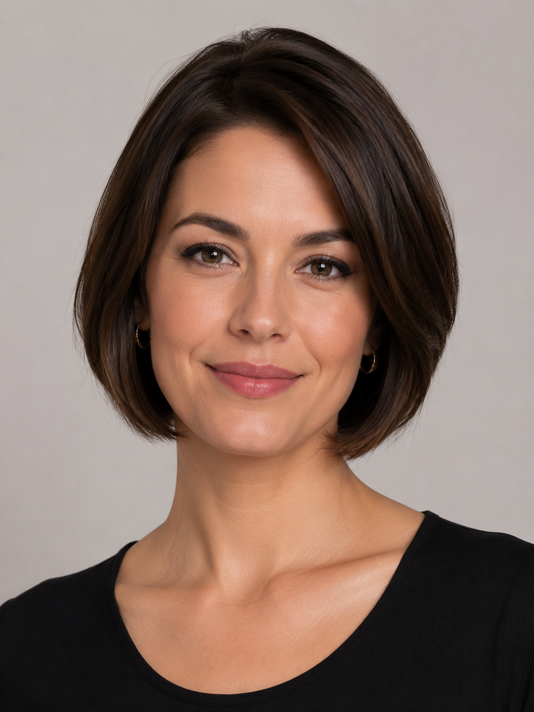 low maintenance short bob hairstyle