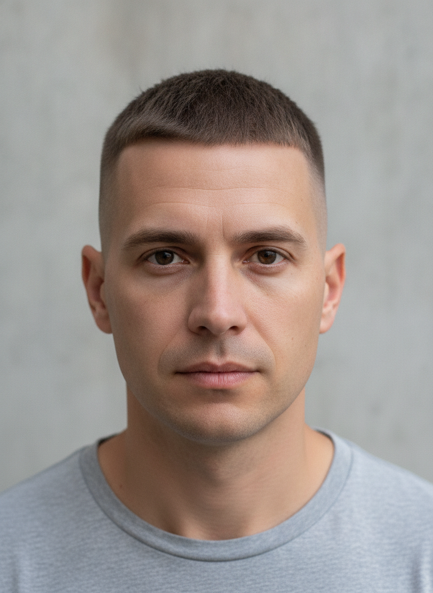 2026 men's crew cut haircut