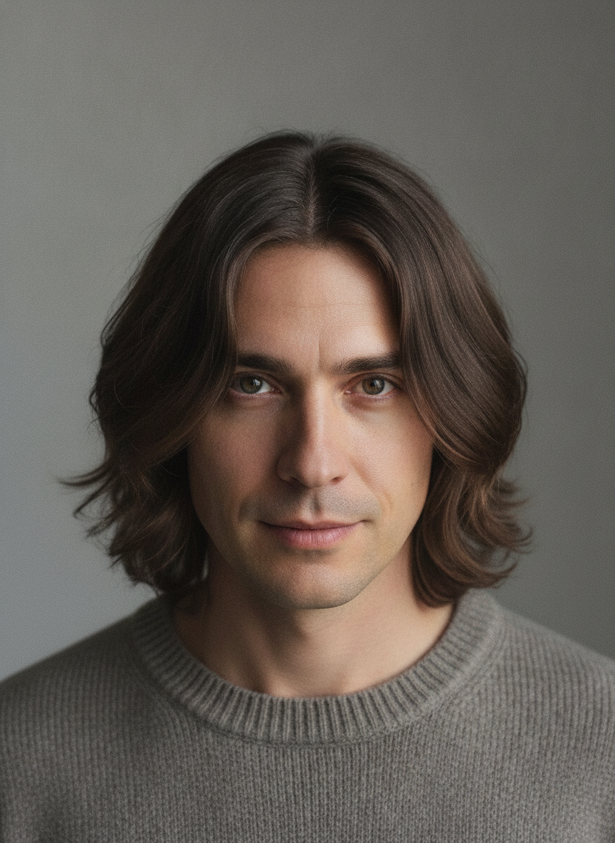 2026 men's curtains haircut