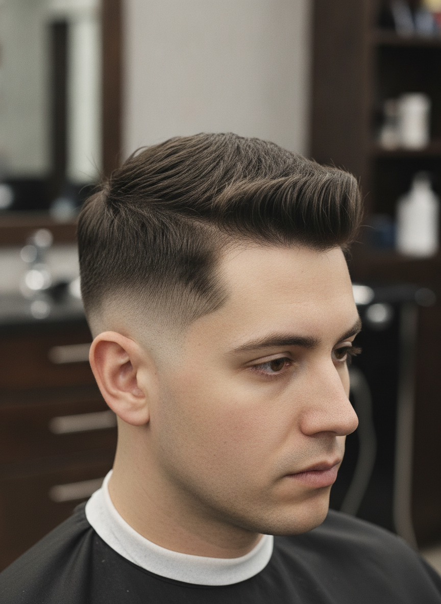 2026 men's drop fade haircut