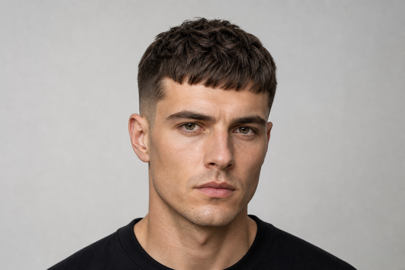 2026 men's French crop haircut
