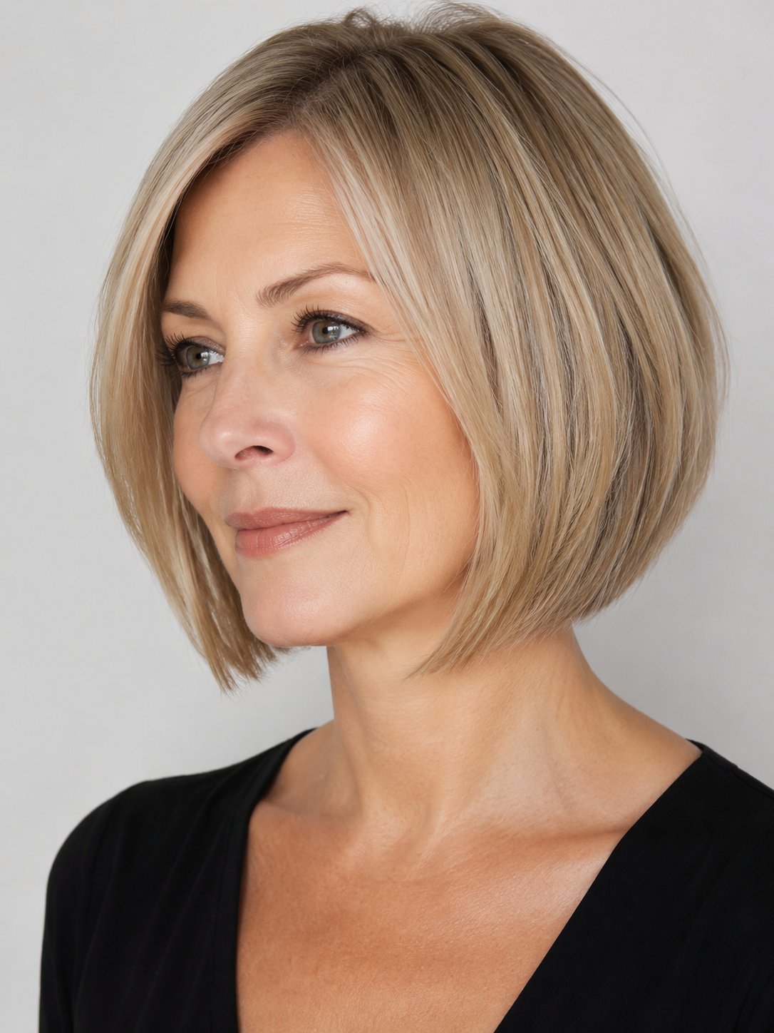 modern haircuts for thin hair with fuller shape and clean outline