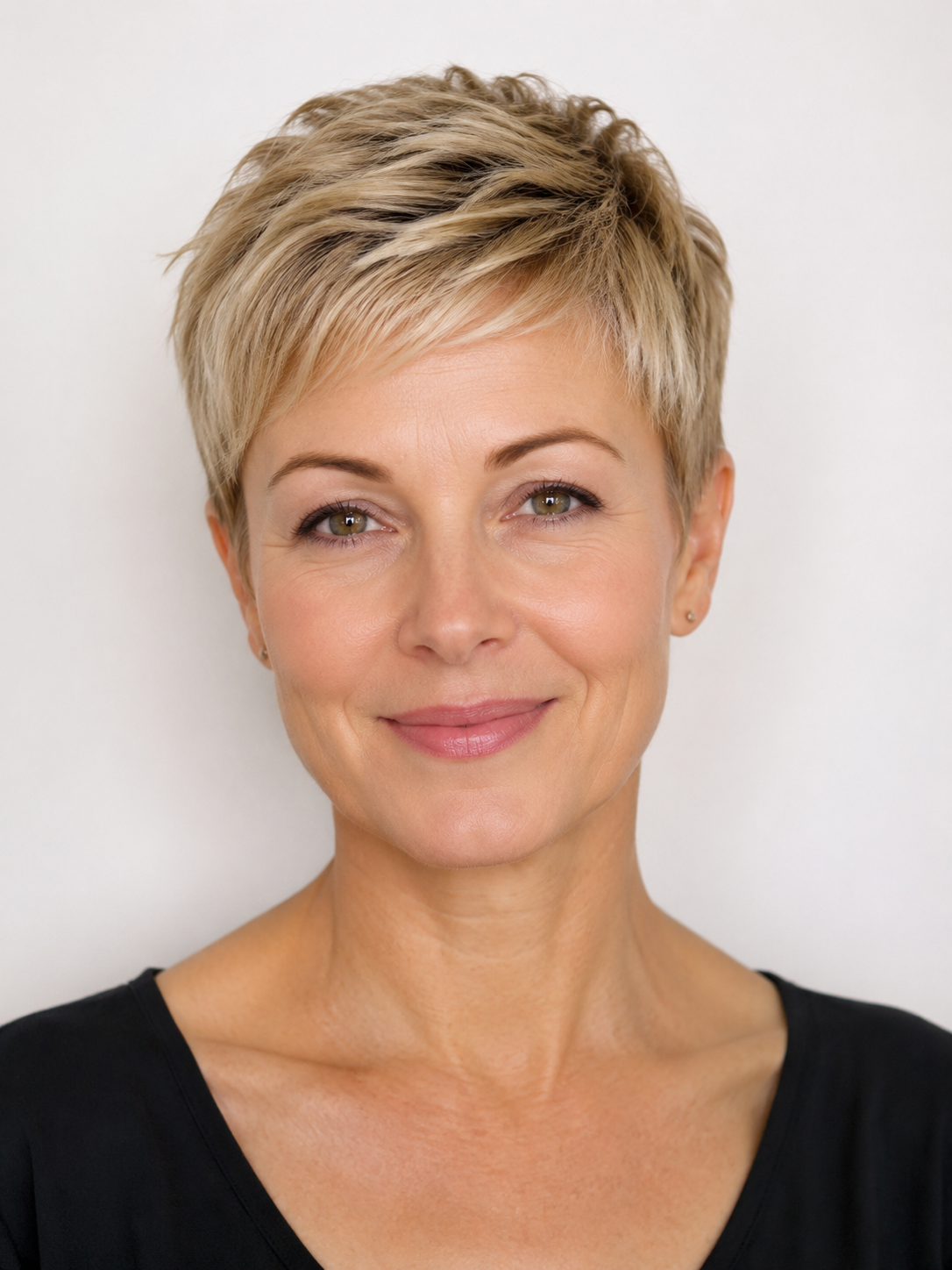 pixie cut for fine hair with soft volume