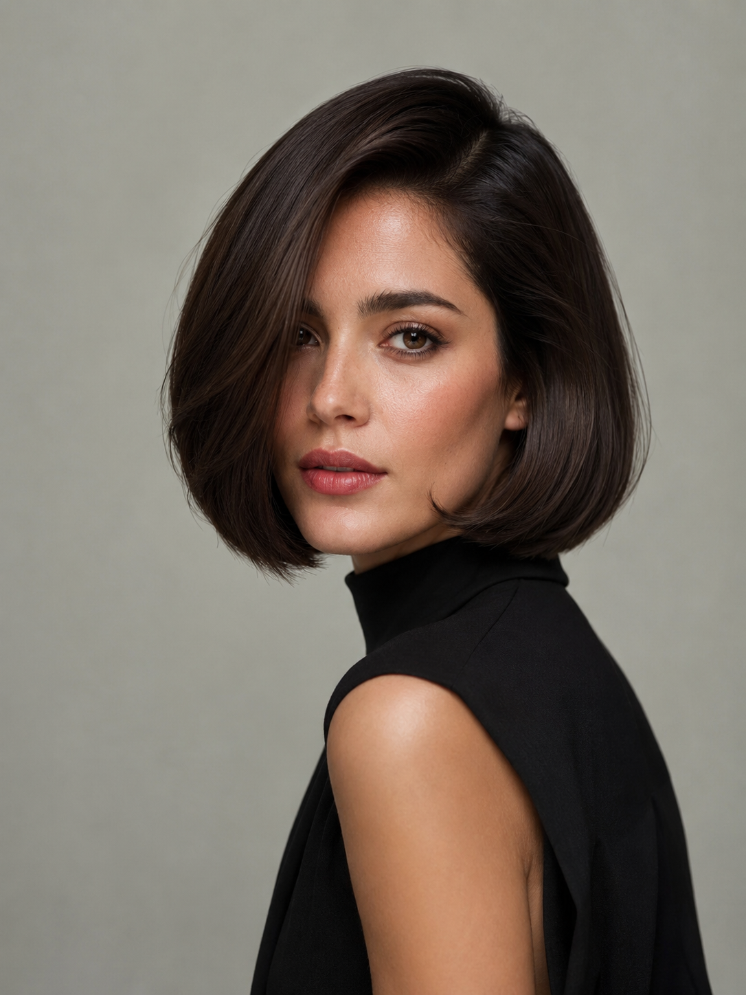 sleek Riviera bob with smooth glossy shape and polished finish