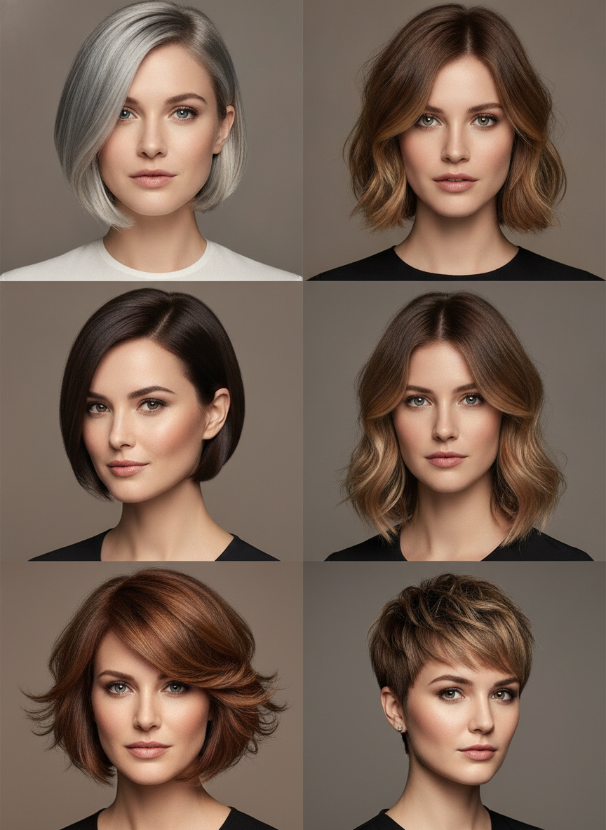 related bob haircut ideas including short bob soft bob a line bob collarbone lob and bixie cut