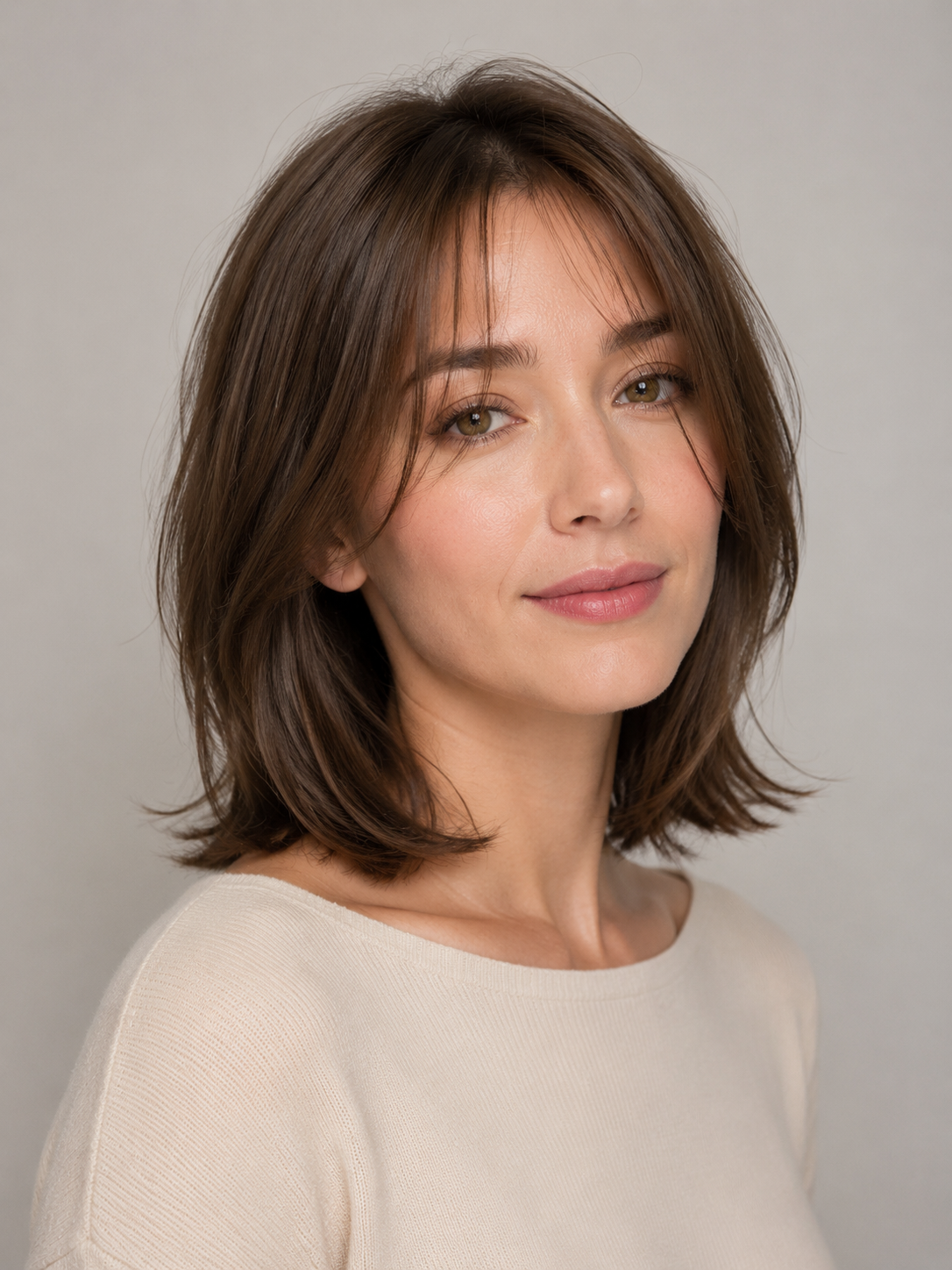 cute long bob cuts for thin hair with easy movement