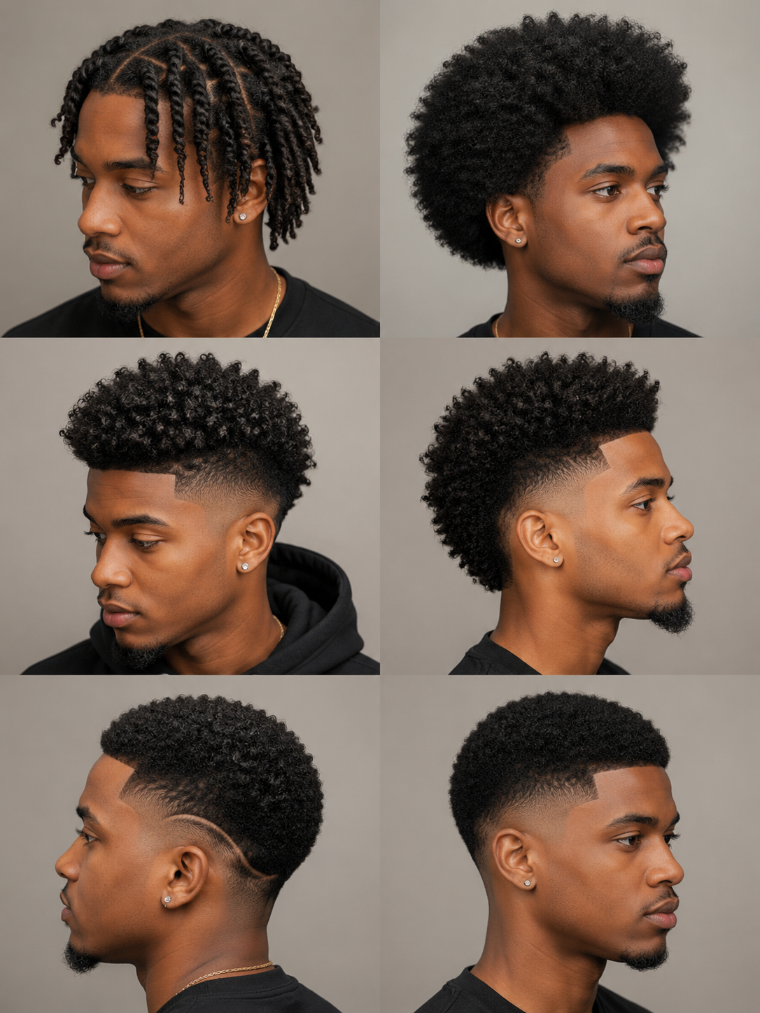 related men's two strand twists afro curly top fade and burst fade ideas
