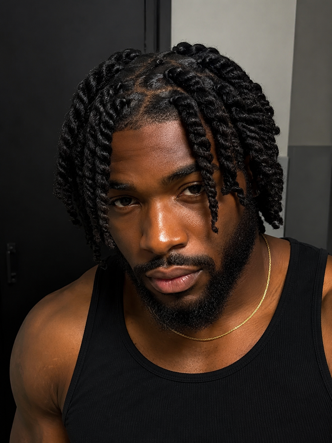 thick two strand twists with bold shape