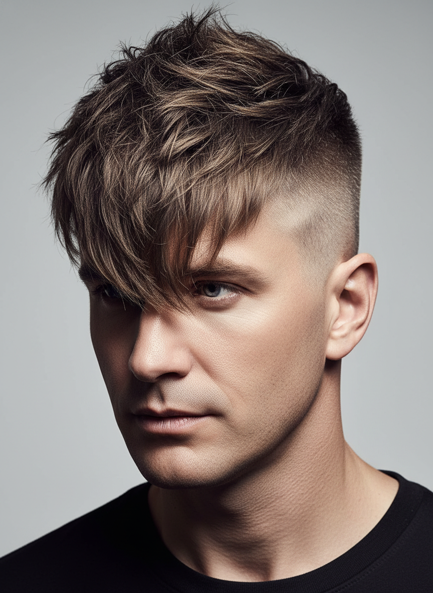 warrior cut with undercut sides