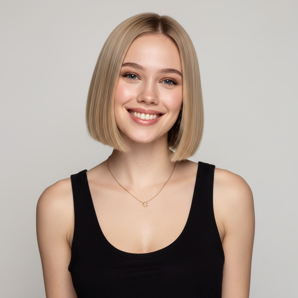 Blunt Cut Short Bob Hairstyles