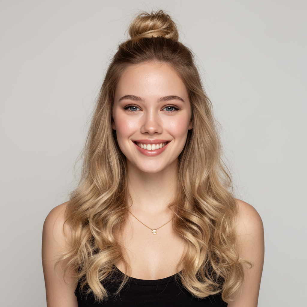 Half-Up Top Knot