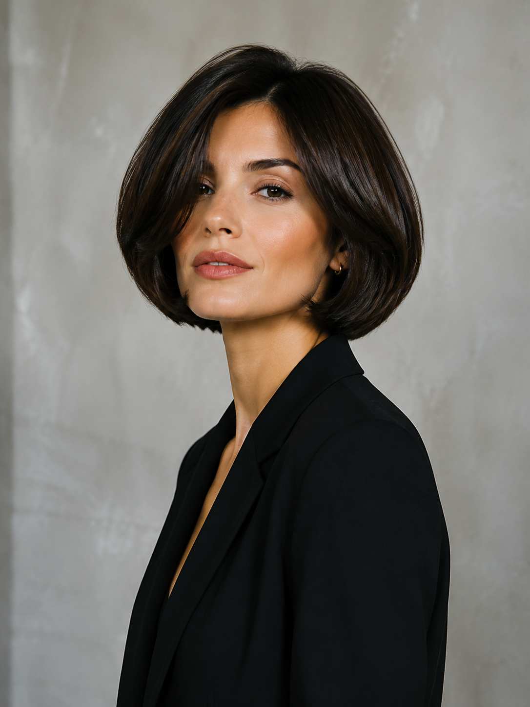 Italian bob hairstyle for a fresher look