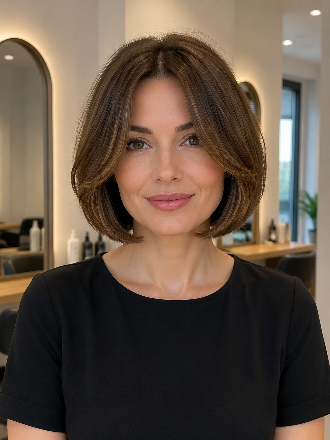 soft bob hairstyle for a fresher look